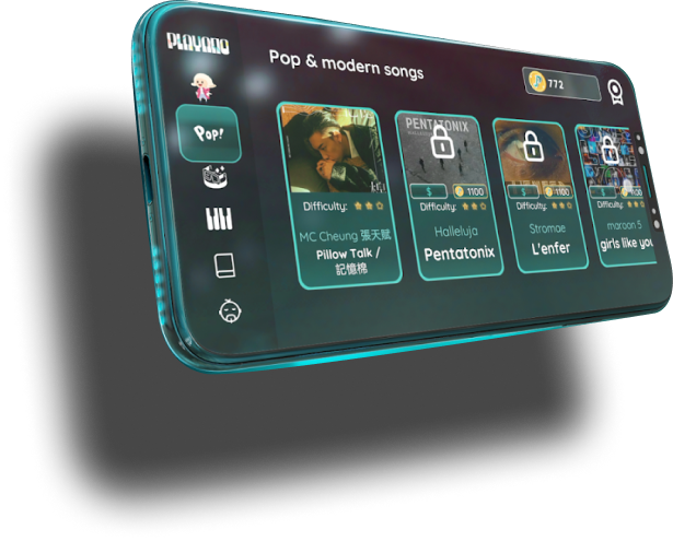 Playano computer vision piano learning app