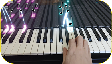 Playano computer vision piano learning app